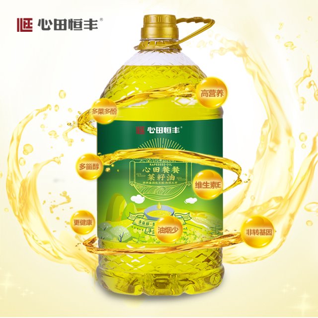 心田餐餐菜籽油5L